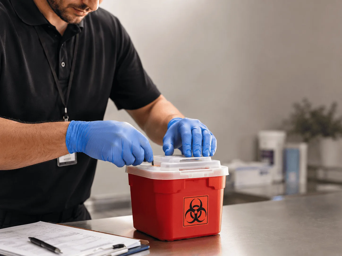 Why choose Sharps Waste Disposal in Bisbee, ND